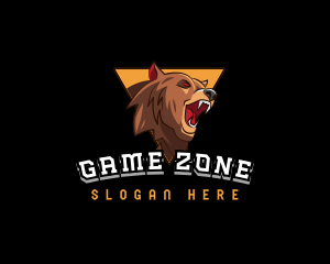 Fierce Bear Gaming logo design