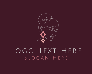 Earring - Earring Jewelry Woman logo design