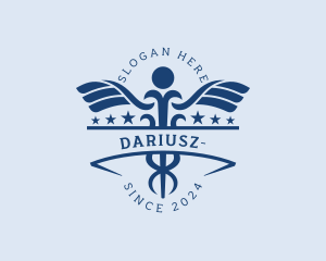 Nursing - Caduceus Healthcare Lab logo design