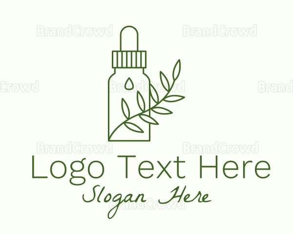 Herbal Medicine Container Logo