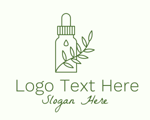 Natural Medicine - Herbal Medicine Container logo design