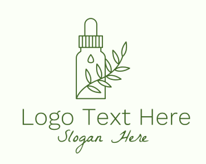 Herbal Medicine Oil Extract Logo