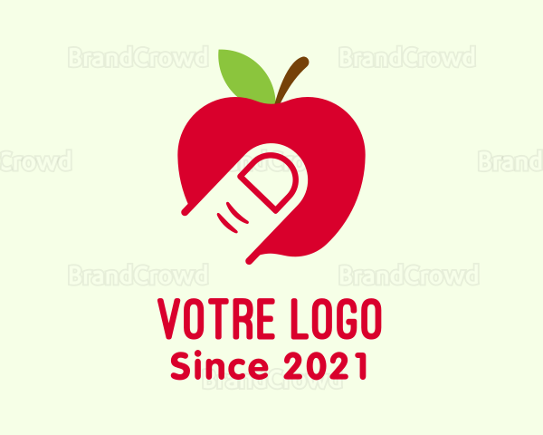 Red Apple Touch Logo