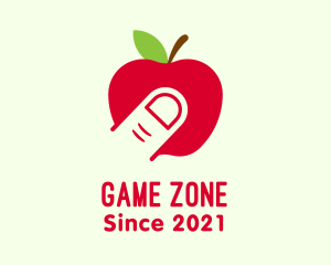 Tasty - Red Apple Touch logo design