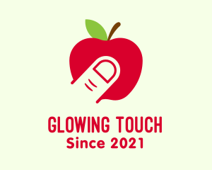 Red Apple Touch logo design