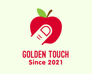 Red Apple Touch logo design