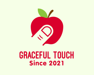 Red Apple Touch logo design