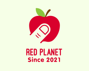 Red Apple Touch logo design