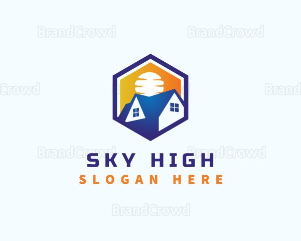 Sun Roof Real Estate Logo