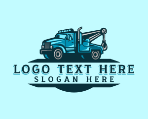 Emblem - Tow Truck Mover logo design