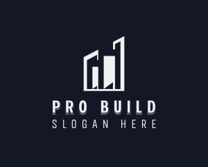 Builder Contractor Realty logo design