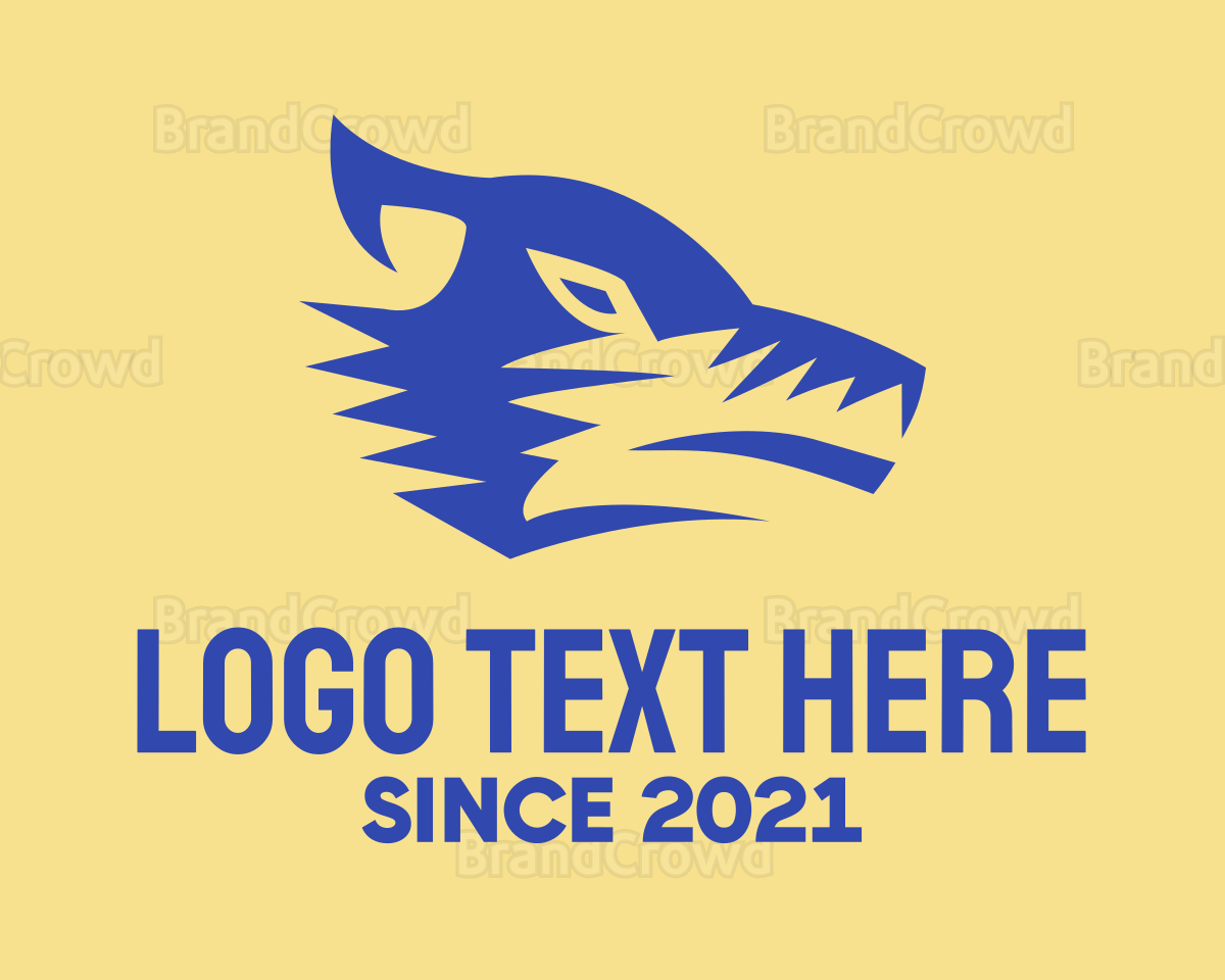 Blue Wolf Logo | BrandCrowd Logo Maker