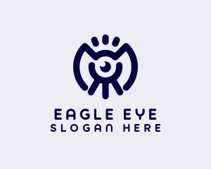 Eye Drone Security logo design