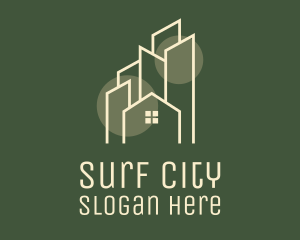 City Village Real Estate logo design