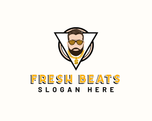 Hip Hop - Rapper Hip Hop DJ logo design