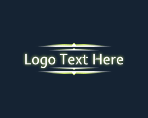 Futuristic Cyber Wordmark Logo