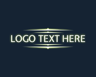 Futuristic Cyber Wordmark logo design