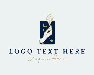 Glamorous - Gold Hand Jewelry logo design