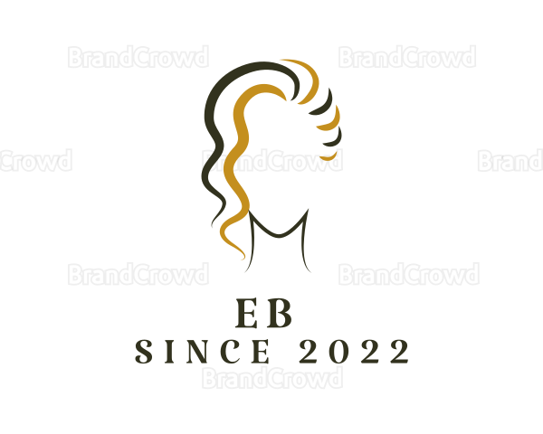 Luxury Beauty Hair Salon Logo
