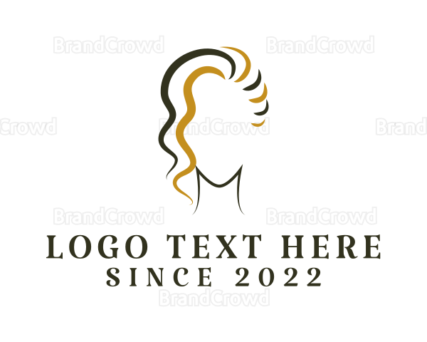 Luxury Beauty Hair Salon Logo