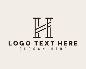 Law Firm - Professional Firm Letter H logo design