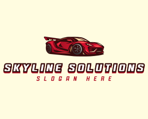 Detailing Car Automotive logo design