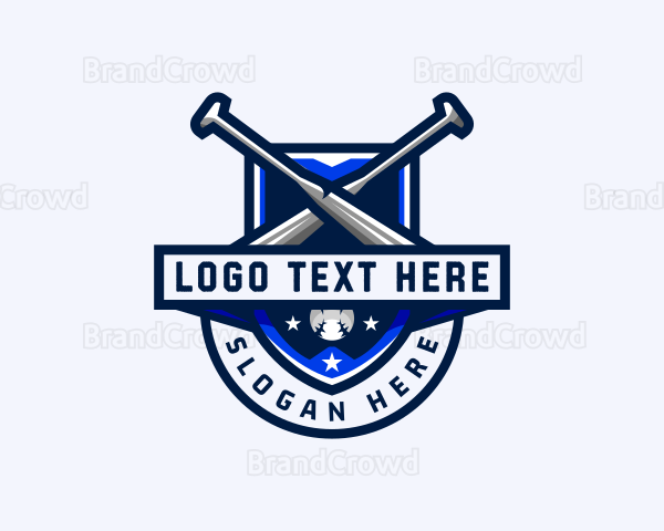 Baseball Sports Tournament Logo