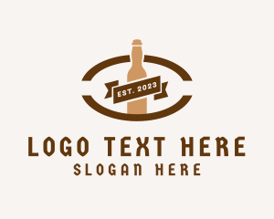 Draught Beer - Beer Tavern Pub logo design