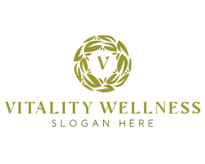 Eco Herbal Wellness logo design