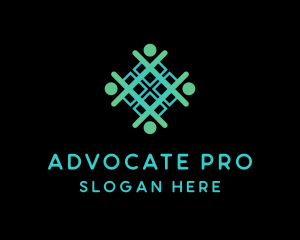 Advocate - Human Network Group logo design
