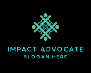Advocate - Human Network Group logo design