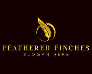 Feather Quill Publishing logo design