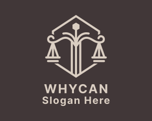 Judge Scale Lawyer  Logo