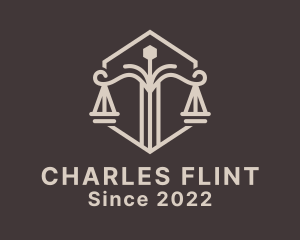 Legal - Judge Scale Lawyer logo design