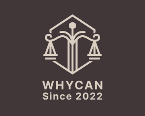 Legal Advice - Judge Scale Lawyer logo design