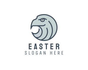 Stroke - Eagle Head Wildlife logo design