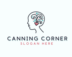 Mental Health Wellness logo design