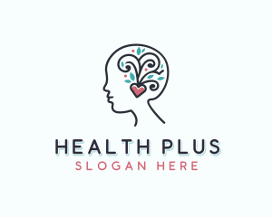 Mental Health Wellness logo design