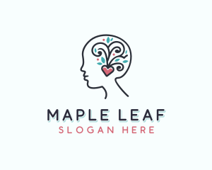 Mental Health Wellness logo design