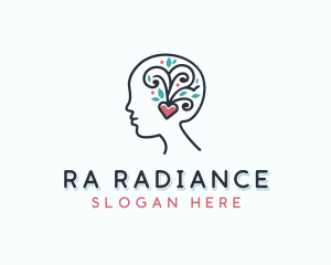 Mental Health Wellness logo design