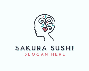 Mental Health Wellness logo design