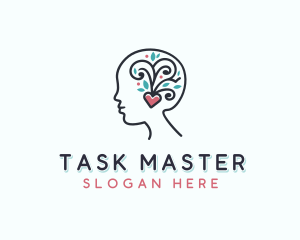 Mental Health Wellness logo design