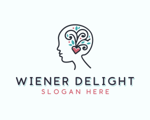 Mental Health Wellness logo design