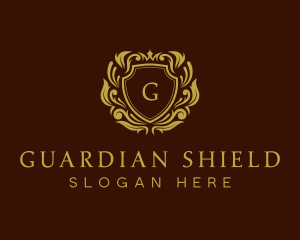 Shield - Gold Royalty Shield logo design