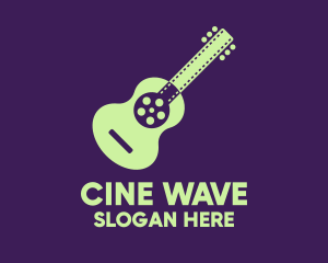 Film - Soundtrack Guitar Film logo design