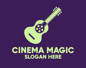 Film - Soundtrack Guitar Film logo design