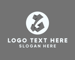 Geologist - Gray Stone Letter G logo design
