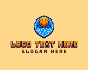 Basketball Sports athlete Logo