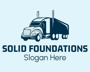 Heavy Haulage Truck Logo