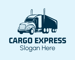 Heavy Haulage Truck logo design